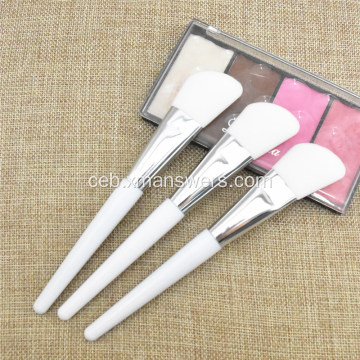 Custom nga logo gamay nga silicone facial mask makeup brush